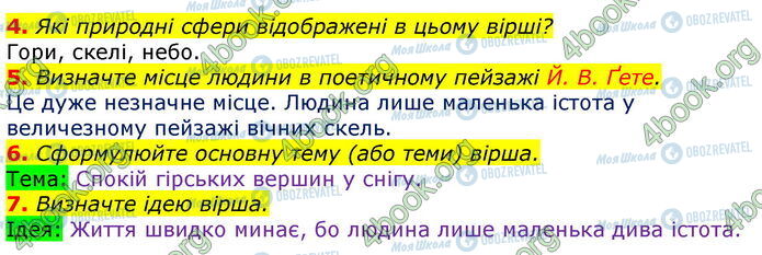 ГДЗ Зарубіжна література 5 клас сторінка Стр.129 (4-7)